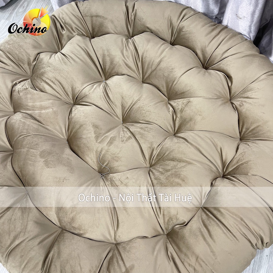 Đệm Ngồi Ghế Papasan, Nệm Ngồi Ghế Mây Cap Cấp Size 1M1 (Ảnh Thật)