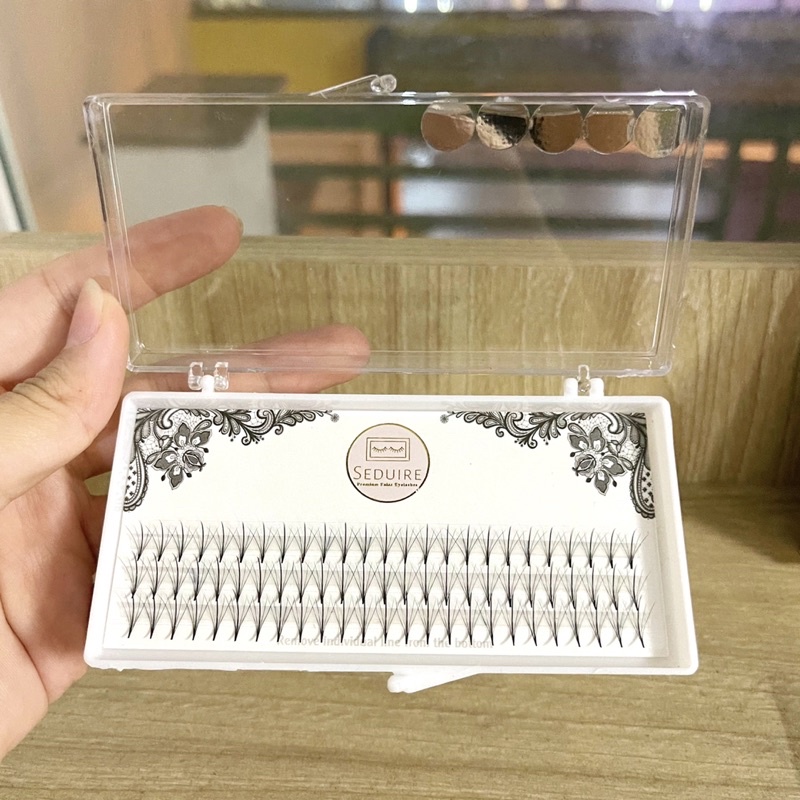 Lông Mi Giả Tách Sợi Tự Nối - Mi Trụ Mix Size