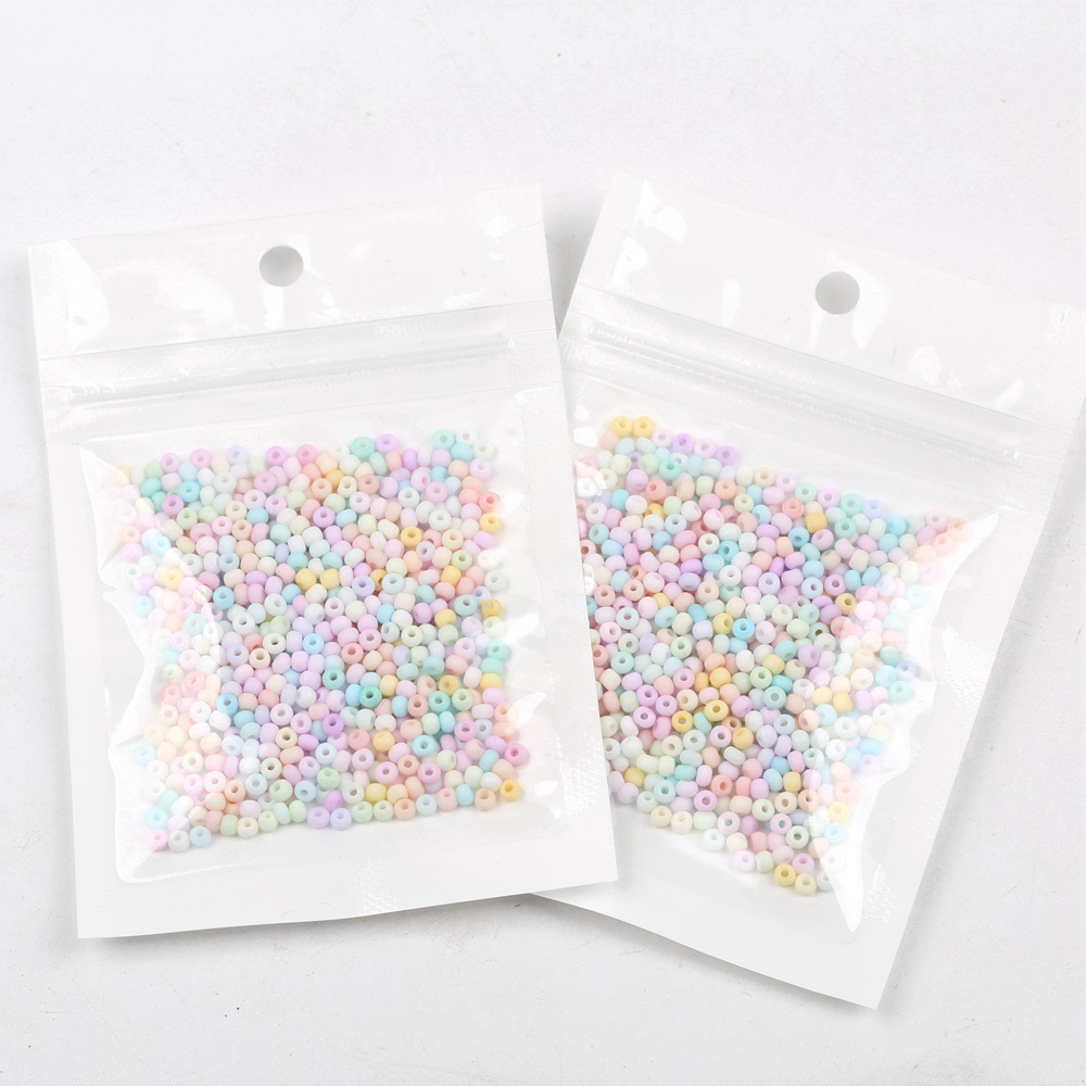 Set 330 Hạt Xâu Chuỗi Tròn 3mm 12g 8/0Cm Nhiều Màu Sắc Dùng Làm Trang Sức Tiện Dụng