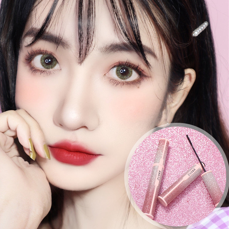 (Hàng Mới Về) Set Mascara Và Bút Kẻ Mắt Dạng Lỏng Lâu Trôi Chống Thấm Nước Dành Cho Người Mới Bắt Đầu