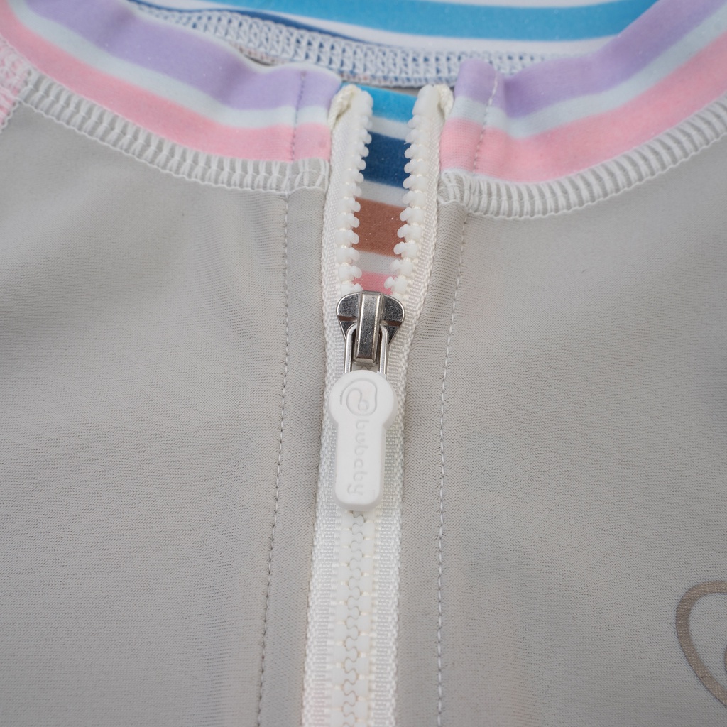 Bộ bơi liền dài tay bé gái - BU Aqua