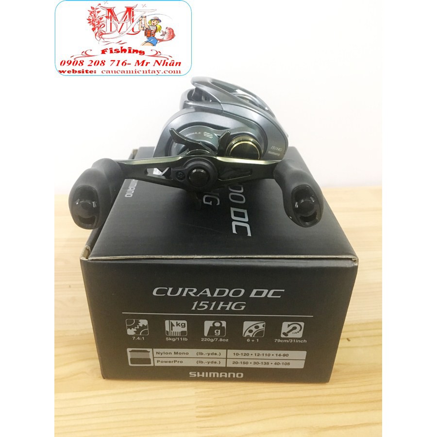 Máy Câu Ngang Shimano CURADO DC 2018