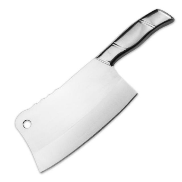 Dao chặt xương, chặt gà, vịt, ngan, băm thịt cán inox bản lớn siêu bén Cao Cấp sạch sẽ, bền bỉ và an toàn