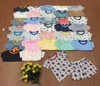 Combo 4 bộ cotton xuất nhật
