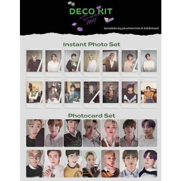 Card BTS Deco Kit