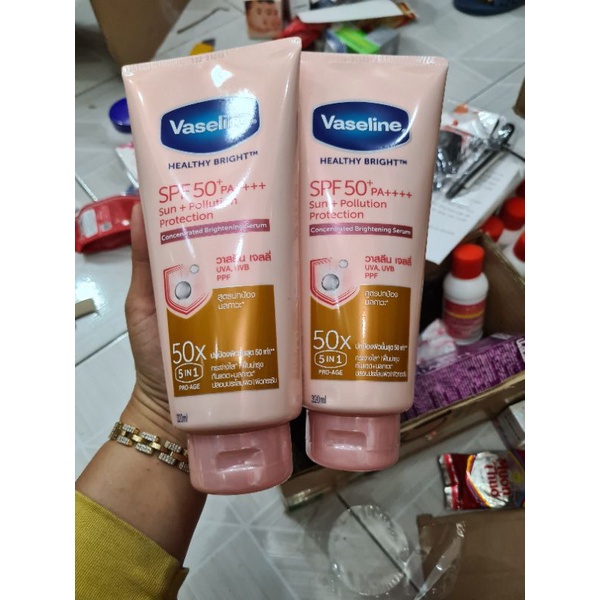 [Hàng chuẩn] Dưỡng Thể serum Vaseline 50X Thái Lan, nguyên liệu, công thức làm kem trộn trắng da body