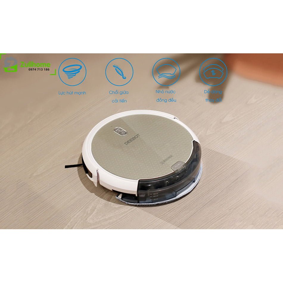 Ecovacs DG800 - Robot hút bụi và lau nhà hiệu quả