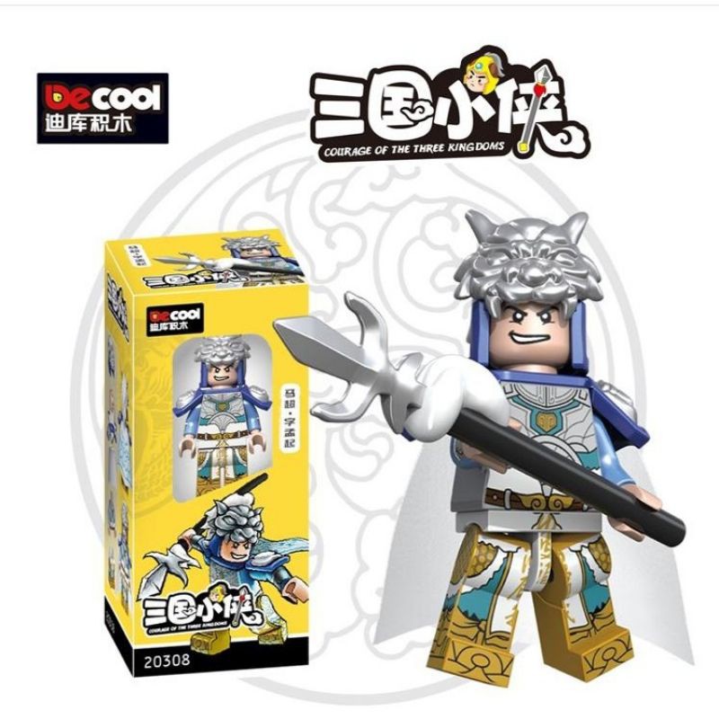 Đồ Chơi Lego Minifigures nhân vật tướng Tam Quốc lego Decool