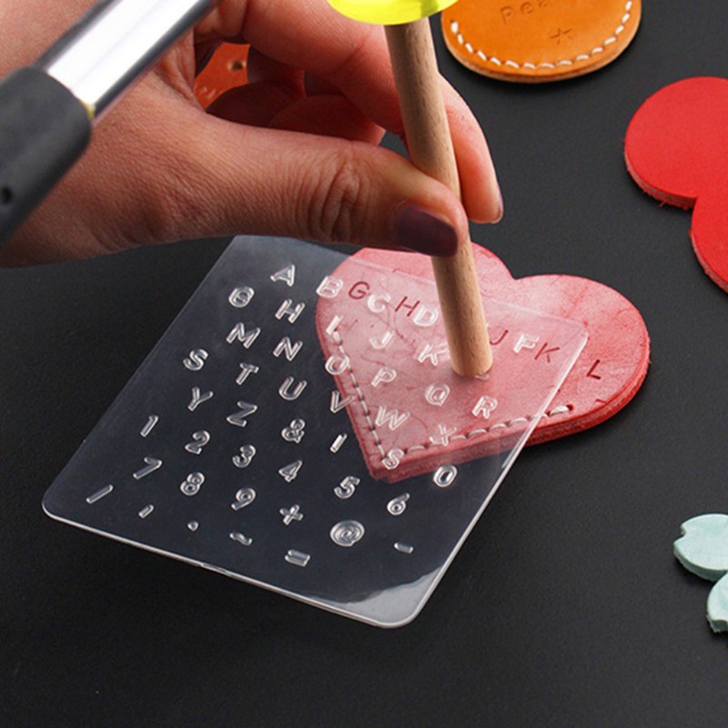 Set 3 Dụng Cụ Dập Hình Chữ Cái / Số 10mk Chuyên Dụng Cho Đồ Da