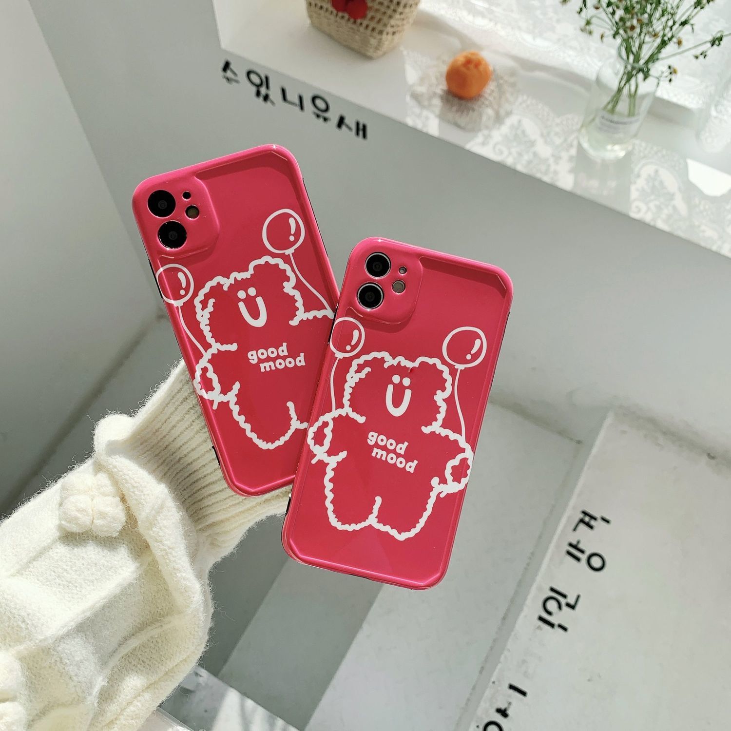 Ốp lưng iphone kiểu ho tcon gấu trên IG 6/6plus/6s/6splus/7/7plus/8/8plus/x/xr/xs/11/12/pro/max/plus/promax