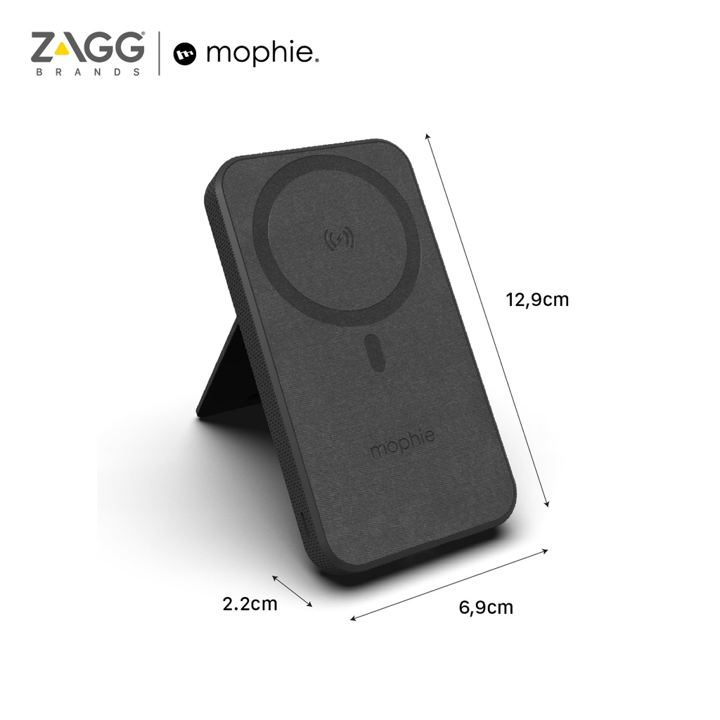 [Mã 156ELHA80K giảm 6% đơn 400K] Sạc dự phòng Mophie Snap+ Powerstation Stand 10,000mAh Hàng chính hãng