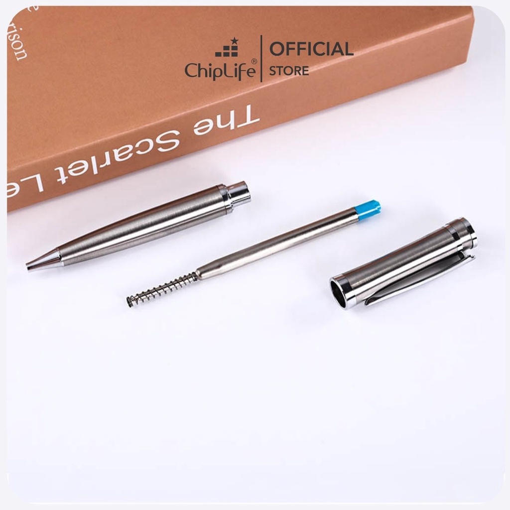 Bút ký doanh nhân CHIPLIFE ALX040 - dạng xoay mở ngòi 0.7mm mực xanh