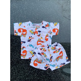 Set bộ hè lanh lụa (dành cho bé trai từ 8-18kg)