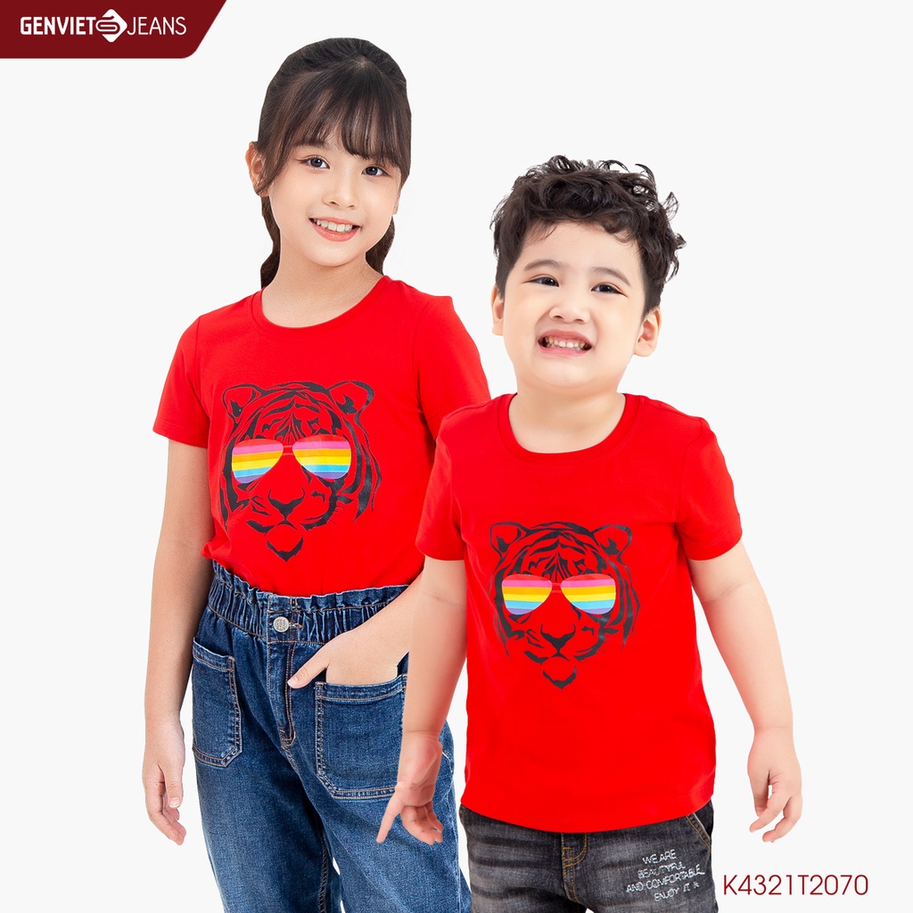 Áo Thun Thời Trang Trẻ Em GENVIET K4321T2070