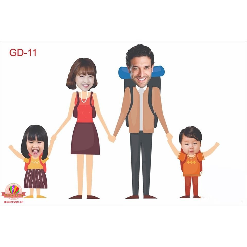 Chibi Gia Đình 3 Người, 4 Người - Chibi Gia Đình Tiệc Sinh Nhật - Ghép Hình  Gia Đình Theo Yêu Cầu Đồng Giá | Shopee Việt Nam