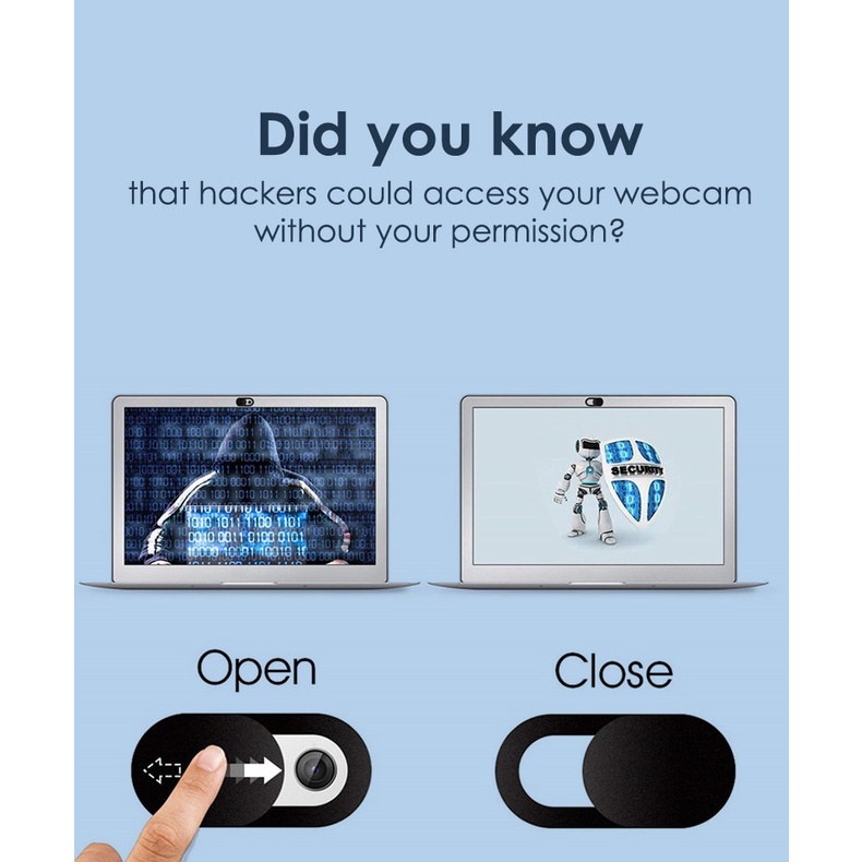 Miếng Dán Trang Trí Web Bằng Nhựa Có Nam Châm Trượt Cho Điện Thoại / Laptop / Máy Tính Bảng / iPad