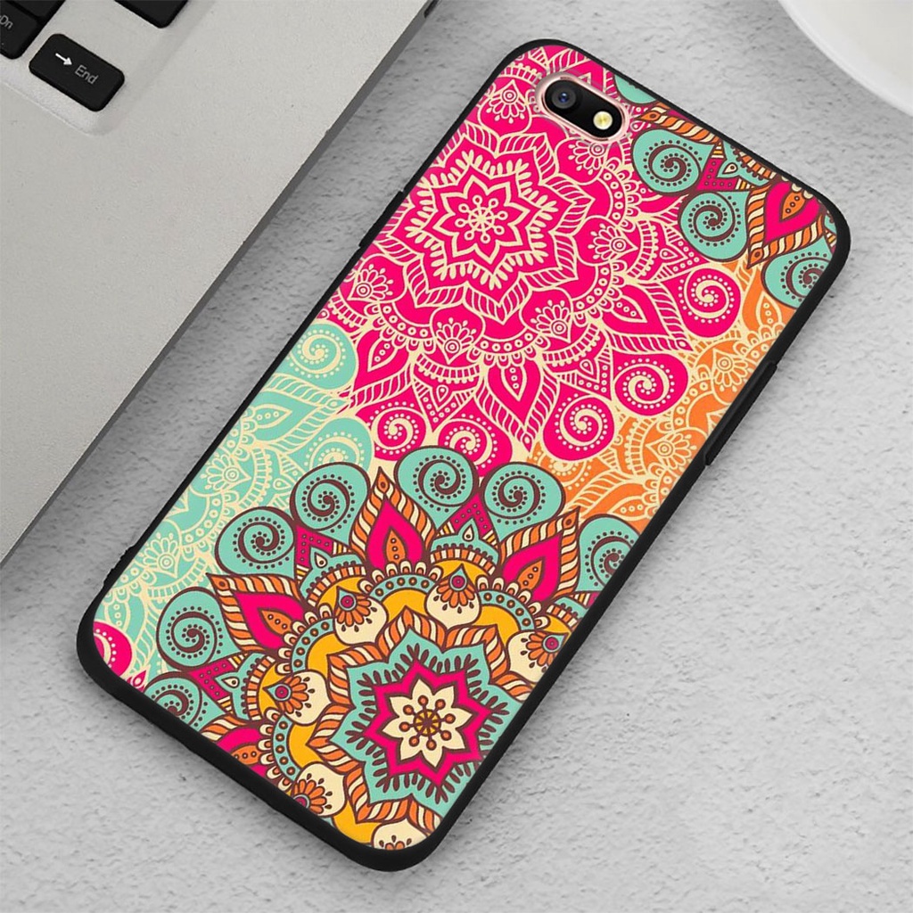 Ốp Điện Thoại Họa Tiết Hoa Mandala Cho Realme Narzo 30A C17 X3 C20 C21 GT NEO V15 5G 8 Pro 66IOO