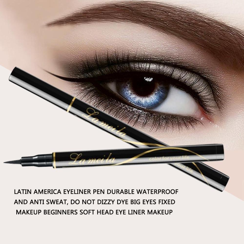 (Hàng Mới Về) Bút Kẻ Mắt Dạng Lỏng Màu Đen Nhanh Khô Chống Thấm Nước Lâu Trôi | BigBuy360 - bigbuy360.vn