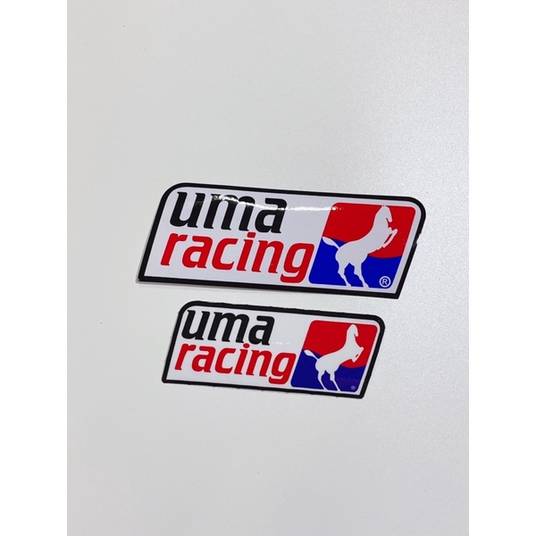 Tem dán chữ UmaRacing uma size lớn & nhỏ phù hợp nhiều vị trí