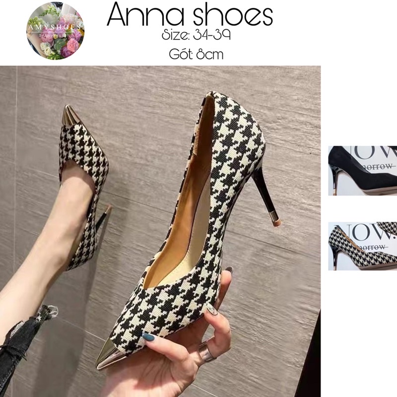 [Amyshoes] Giày cao gót 8cm