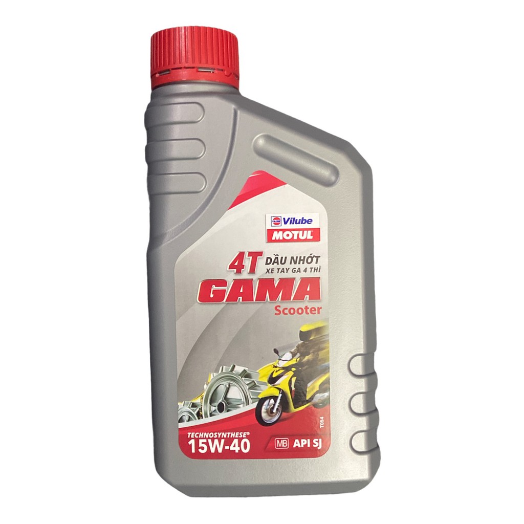 DẦU NHỚT SCOOTER MOTUL GAMA XE GA 15W-40 800ML (mẫu mới)