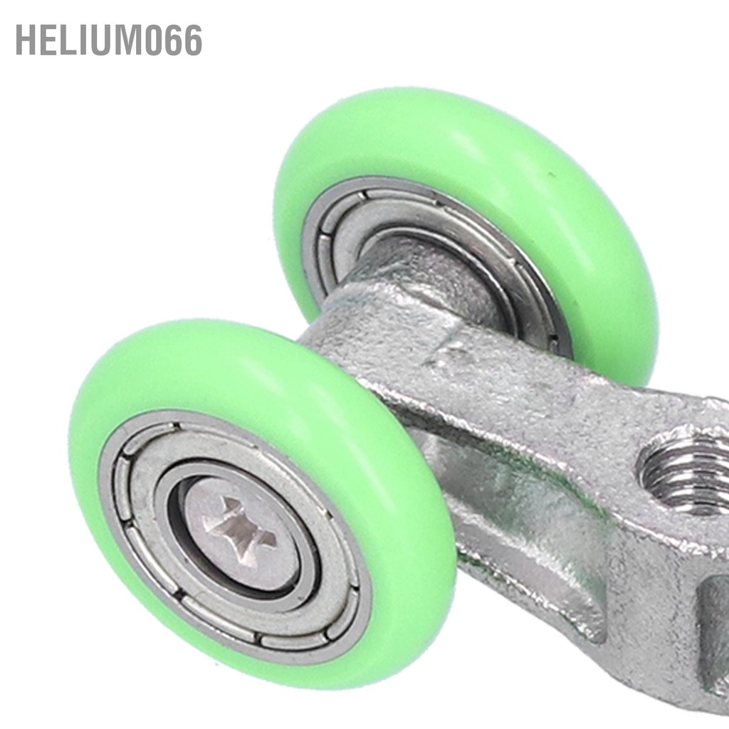 2 cái Con lăn Bánh xe Á hậu Đẩy ‑ Kéo chữ U Helium066