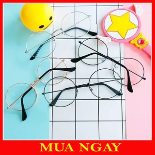  Mắt Kính Cận Giả Gọng Tròn Nobita Thời Trang KM02  Wmã IY