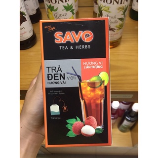 Savo trà túi lọc - vị vải