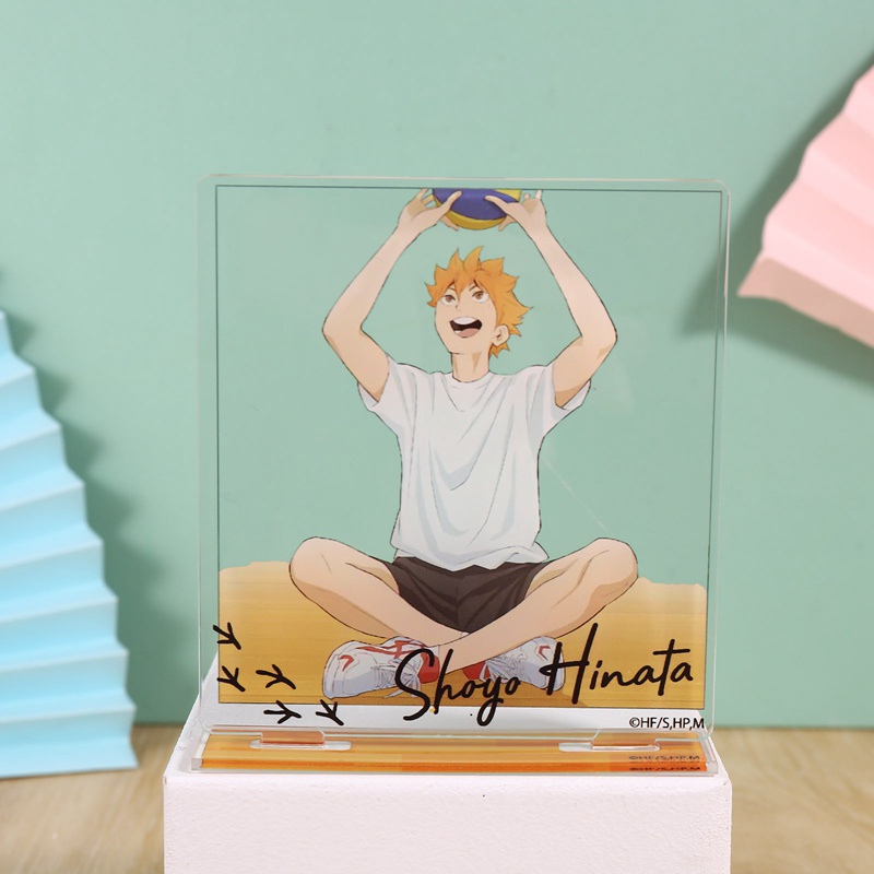 Tmdbyx Standee thiết kế nhiều họa tiết nhân vật phim hoạt hình Haikyuu!!