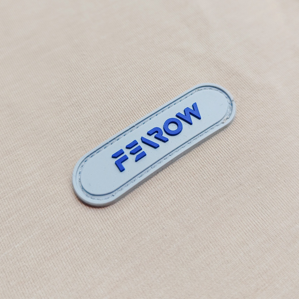 Áo thun nam nữ local brand unisex Fearow Basic Logo / Màu Be - FW145