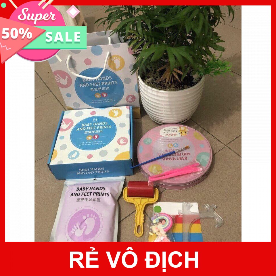 [Hot]-BỘ IN DẤU CHÂN TAY CHO BÉ