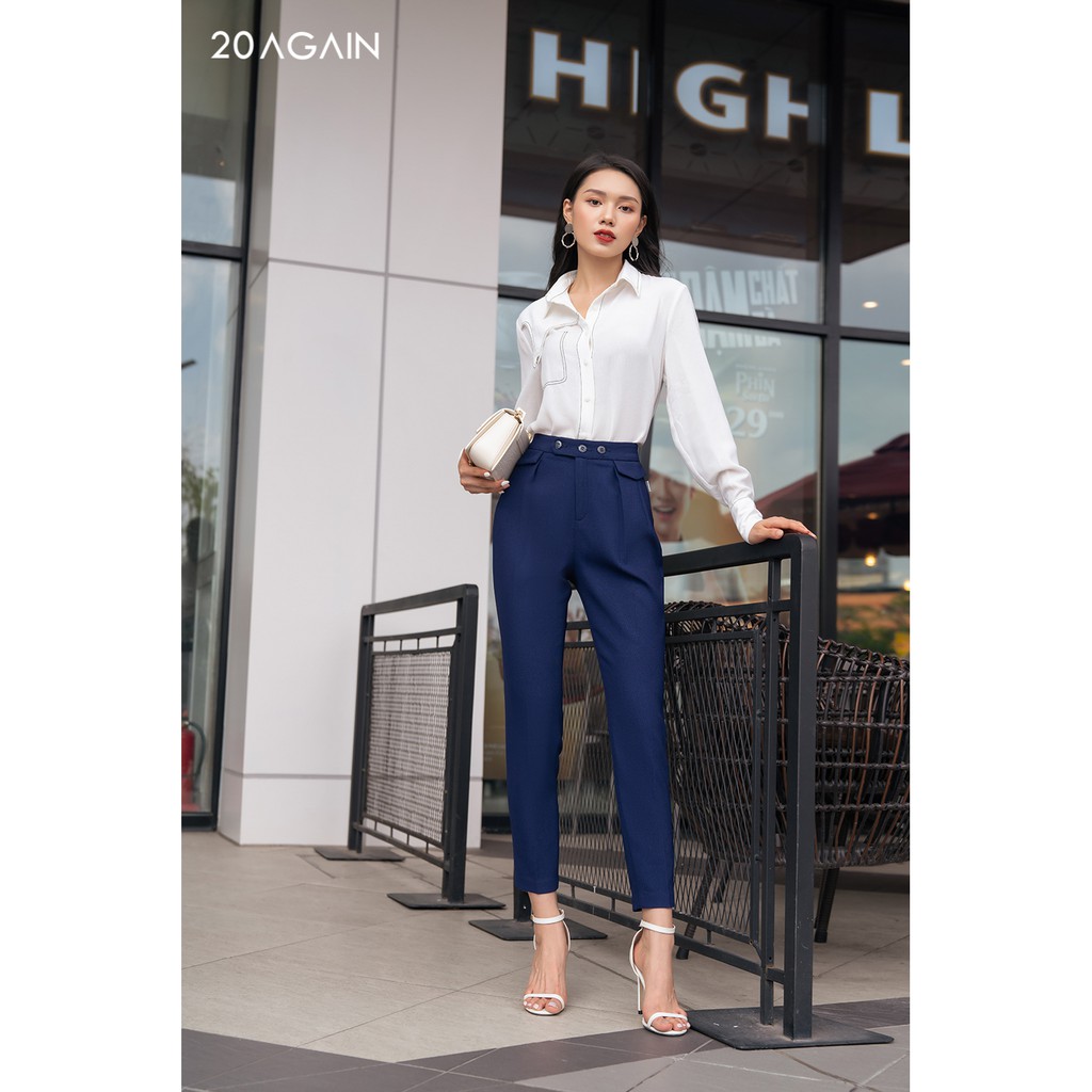 Quần dài baggy nắp túi thân trước QAA0840 20agin | BigBuy360 - bigbuy360.vn