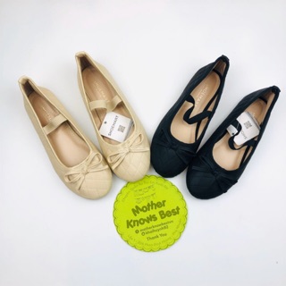 Giày bệt nơ thắt hãng ShoeMart xuất Anh cho bé gái