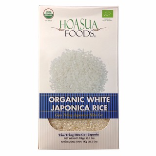Gạo tấm trắng Japonica hữu cơ Hoa Sữa 1kg