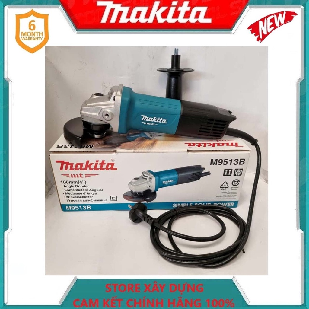 MÁY MÀI GÓC 850W 100MM MAKITA M9513B- HÀNG CHÍNH HÃNG
