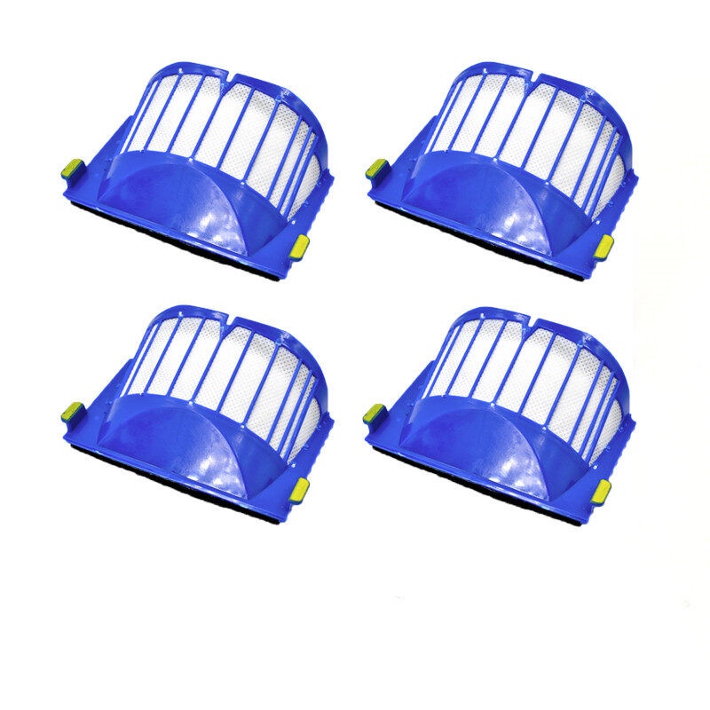 Para irobot Roomba 500 600 serie 528 552 564 595 610 615 620 625 630 650 660 670 robot aspirador Filtro de arco azul Accesorios