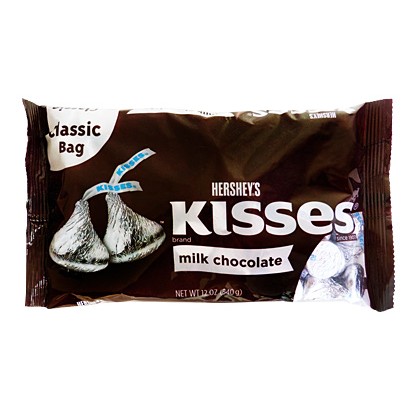 Kẹo Chocolate HERSHEY'S Kisses Milk Chocolate/ Hạnh nhân (MỸ)