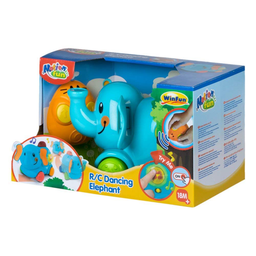 Chú voi thổi bong bóng điều kiển từ xa Winfun 1143