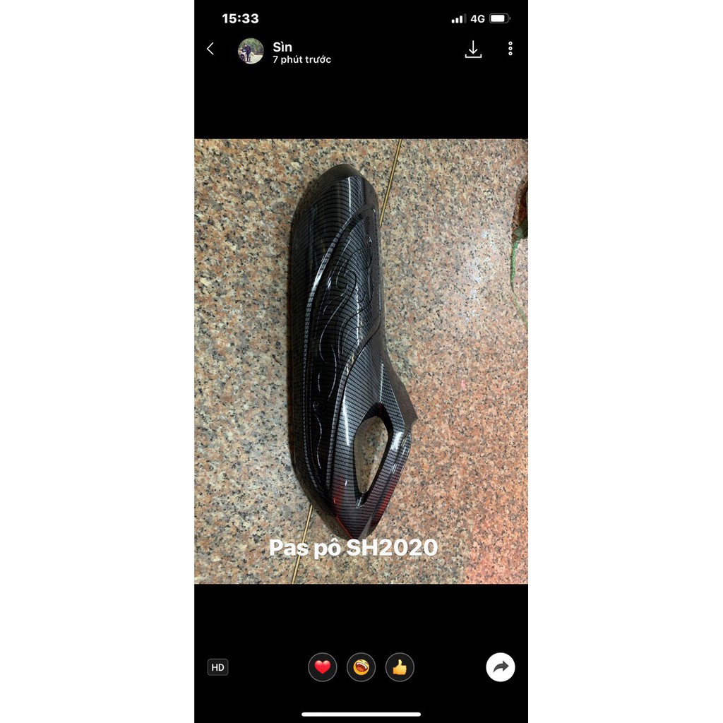 BỘ CARBON SH 2020 ( MỚI NHẤT 3 MÓN)  ( chi tiết liệt kê bên dưới)