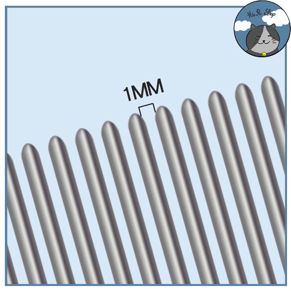 Lược Chải Ve Rận Cho Chó Mèo Chất Liệu ABS Dành Cho Thú Cưng