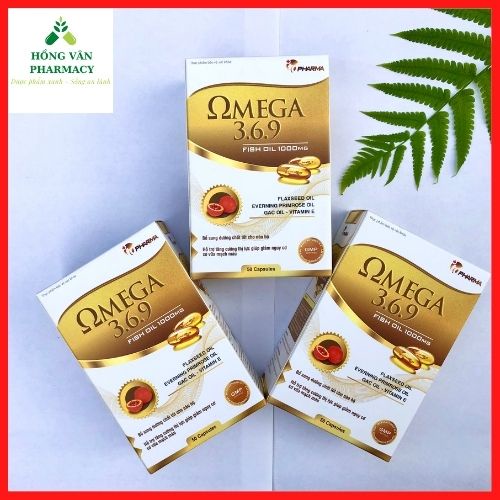 Viên uống Omega 3.6.9, bổ sung dưỡng chất cho não bộ, tăng cường thị lực, giảm nguy cơ xơ vữa động mạch