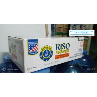 Sữa Bột Pha Sẵn RISO OPTI GOLD 180ml thùng 48 hộp