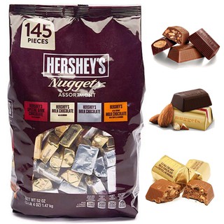 Kẹo Socola Hershey Nuggets Assortment 145 viên - 1.47kg