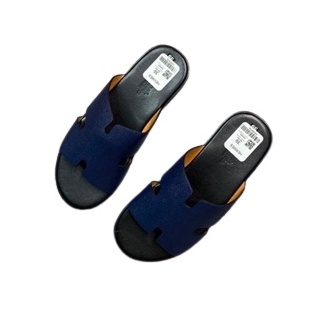 Dép quai ngang Nam chữ H, Dép lê Her.mes, Chất liệu đế gỗ, quai da, nhiều mẫu BapeVN