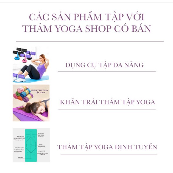 [FREESHIP❤️] THẢM TẬP YOGA TPE CAO CẤP 2 LỚP 6MM BÁM SÀN CHỐNG TRƠN TRƯỢT.