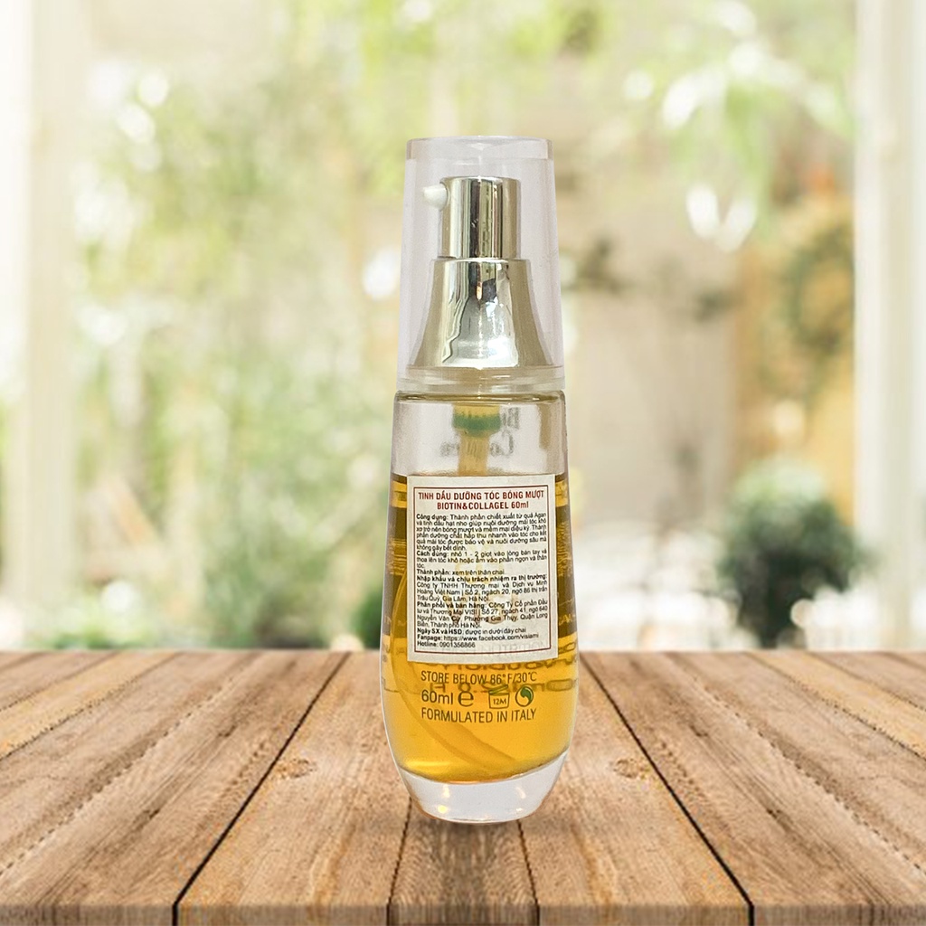 Dầu dưỡng tóc,Tinh dầu dưỡng tóc Biotin Collagen 60ml