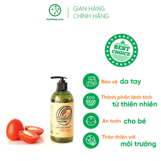[DATE 5/2025] Nước Rửa Chén Hữu Cơ Sạch Dầu Mỡ Khử Mùi Cô Cà Chua - FoodMap