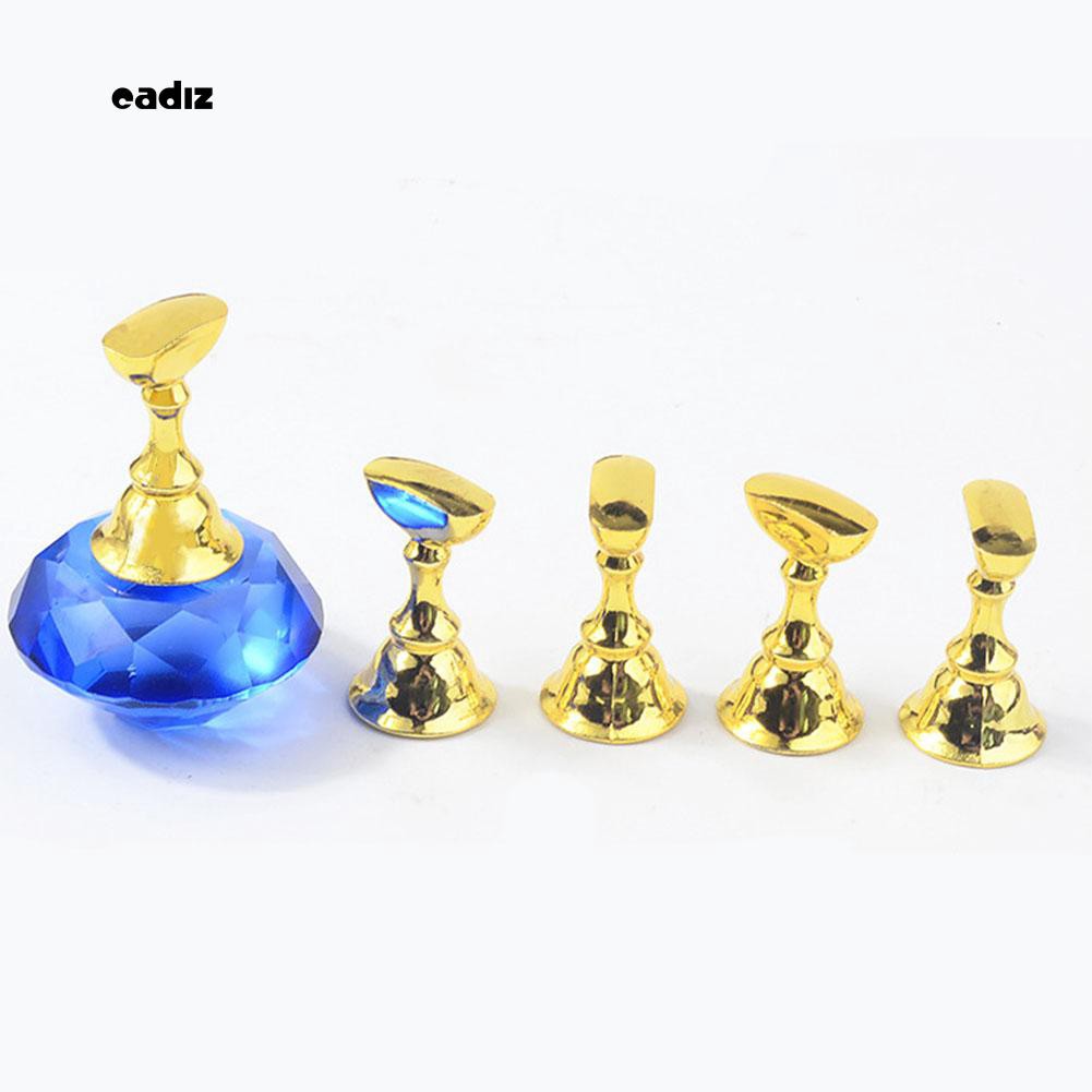 [Hàng mới về] Bộ 5 giá giữ trưng bày móng tay nghệ thuật nam châm tiện lợi