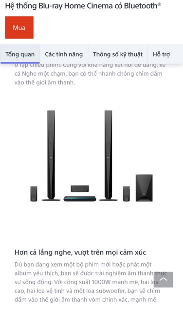 Bộ dàn âm thanh Sony BDV-E4100