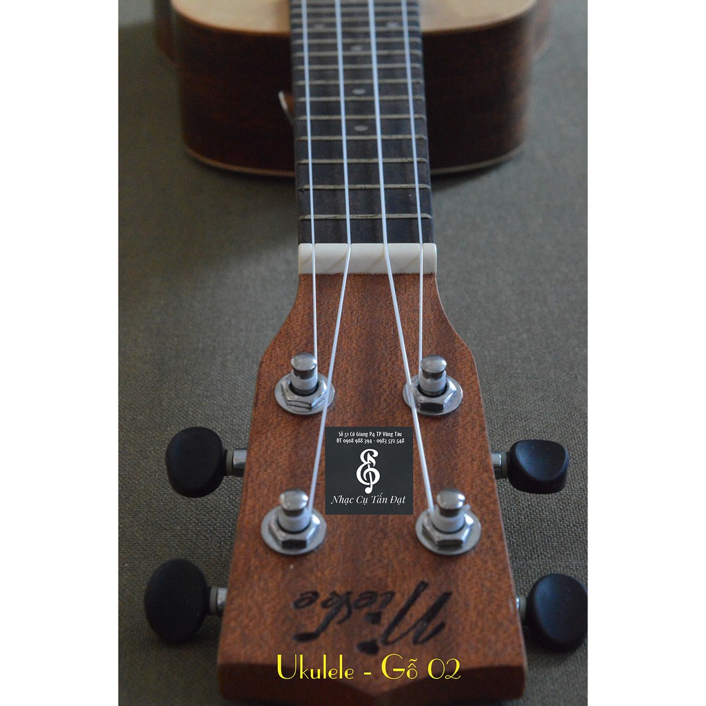 Đàn Ukulele Concert Gỗ nhập khẩu